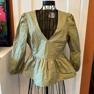Tuckernuck Hyacinth House Elaina Blouse-Sz XS
